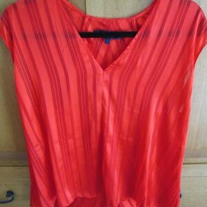 RACHEL Rachel Roy Red Sleeveless top - Size Small